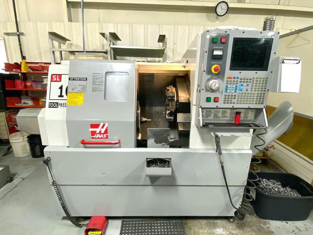 Haas SL-10, Machine ID: 8373